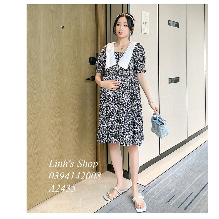 Váy Bầu Đầm Bầu Xinh A2435