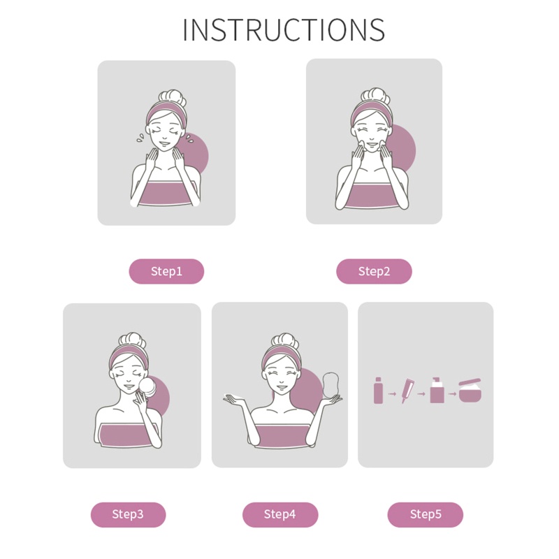 Máy Rửa Mặt Massage Làm Sạch Da Mặt 6 Chế Độ Rung YOUYO
