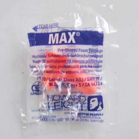 Nút bịt tai chống ồn Honeywell Max 1 _ Dùng cho học tập, nghi ngơi, bảo hộ lao động. Giảm ồn lên đến 33dB. Nhập khẩu USA