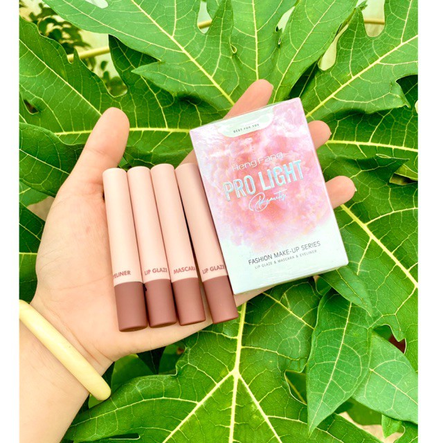 [sale] Set trang điểm mắt môi Pro Light Heng Fang Beauty 4 sản phẩm | BigBuy360 - bigbuy360.vn