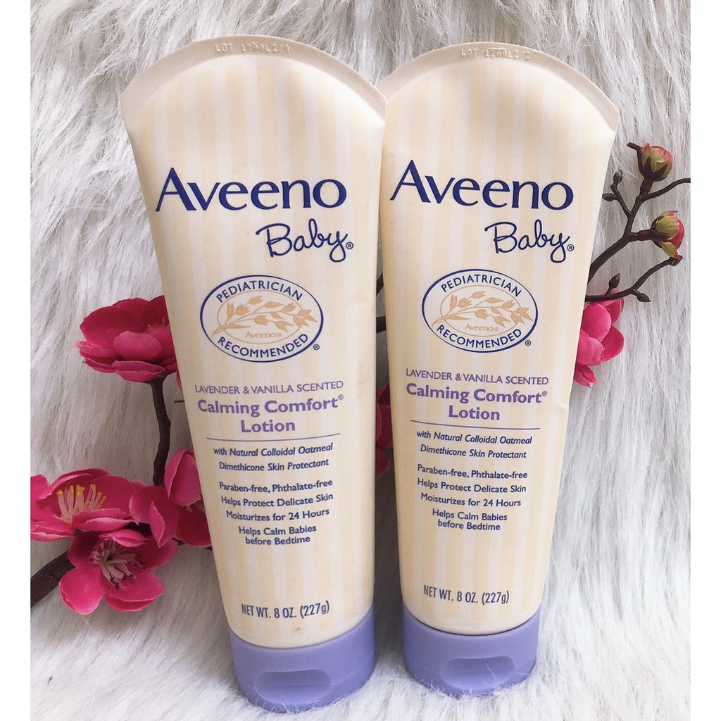 (có bill nhập)Dưỡng ẩm cho bé Aveeno Baby Lotion