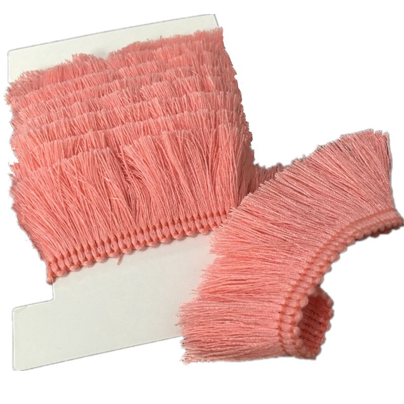 Dải Dây Tua Rua Chất Liệu Cotton Mỏng Dài 2 Yard Dùng Để Trang Trí