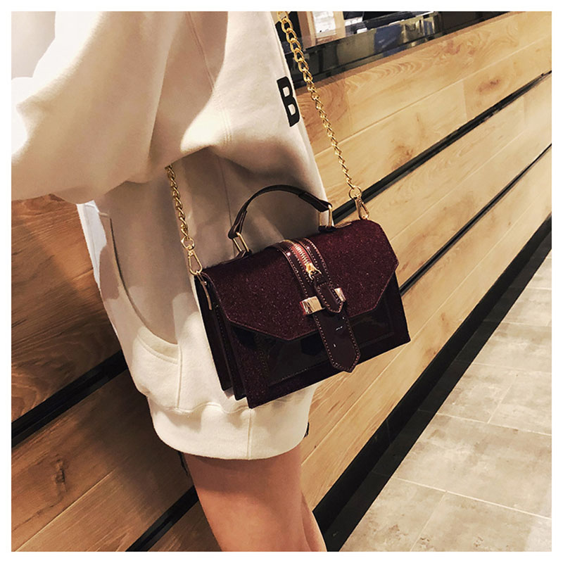 Túi Đeo Chéo Phối Lông Thời Trang Nữ Tính