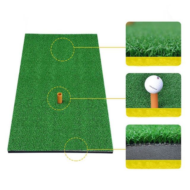 Thảm tập golf swing 30x60cm chính hãng PGM loại cao cấp, tặng tee cao su