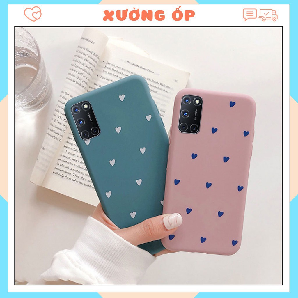 Ốp lưng Oppo Nhiều tim - A37 A59 A7 A5s A1k F1s F5 F7 F9 F11 F11 pro A5 A9 2020  A12 Reno 2f 5 2z A31 A3s A15 A53 A93