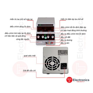 Máy Cấp Nguồn 30V-5A UD-3005D