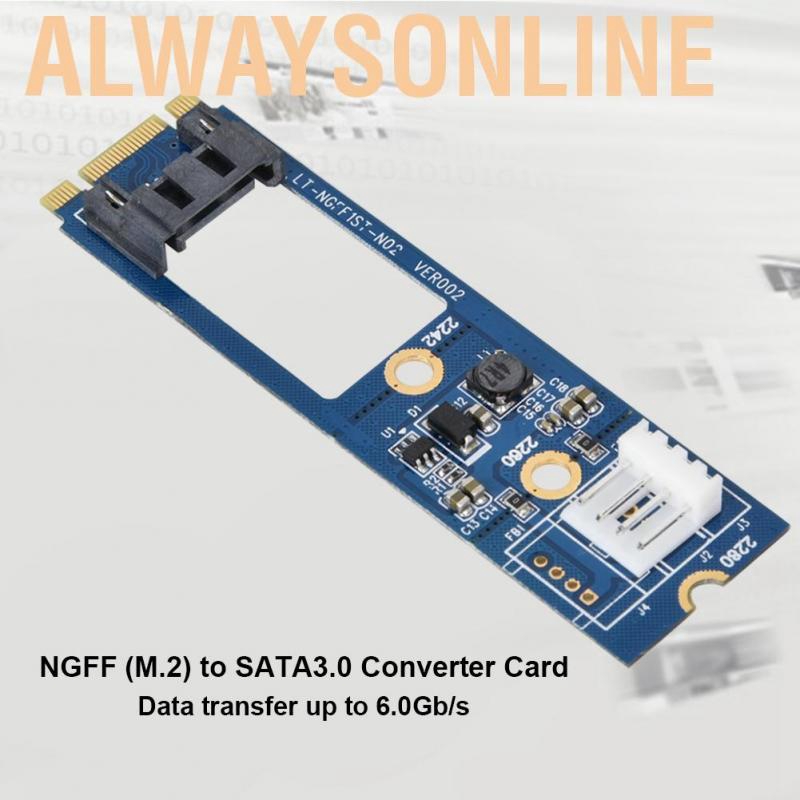 Cáp Chuyển Đổi Từ M2 Sang Sata M.2 Ngff To 7pin+4pin