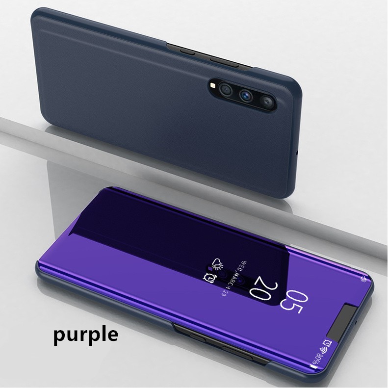 Ốp lưng nắp gập tráng gương sang trọng cho Samsung M10 A10 A10e A50 A70 A2core | BigBuy360 - bigbuy360.vn