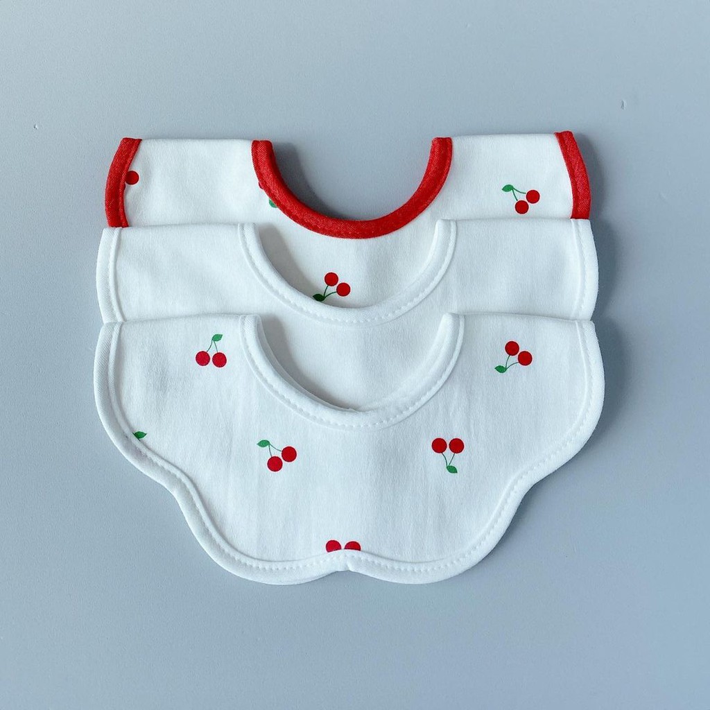 Yếm Vải Cotton Organic Bunnie Blossom Hàn Quốc