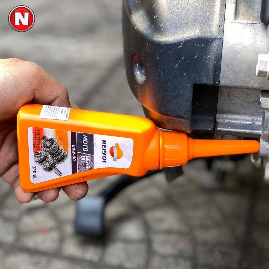 Nhớt láp, nhớt hộp số xe tay ga Repsol Moto Gear Oil 80W90 - 120mL