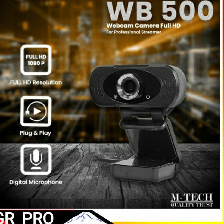 Webcam 1080 Hd Wb 500 M Tech Chất Lượng Cao | BigBuy360 - bigbuy360.vn