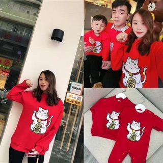 Áo mèo thần tài