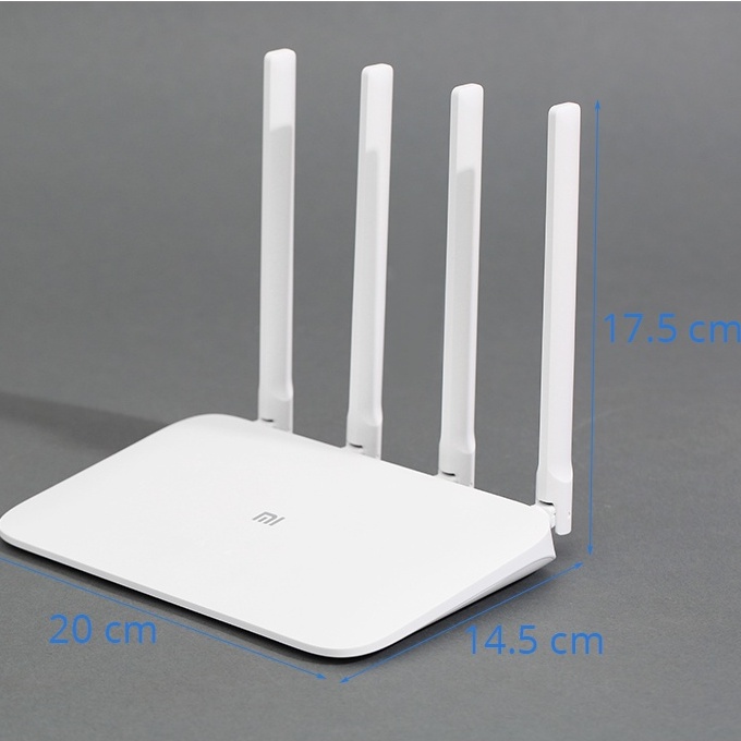 Bộ Phát Sóng Wifi Router Chuẩn AC Xiaomi 4A Gigabit Trắng - Bản quốc tế