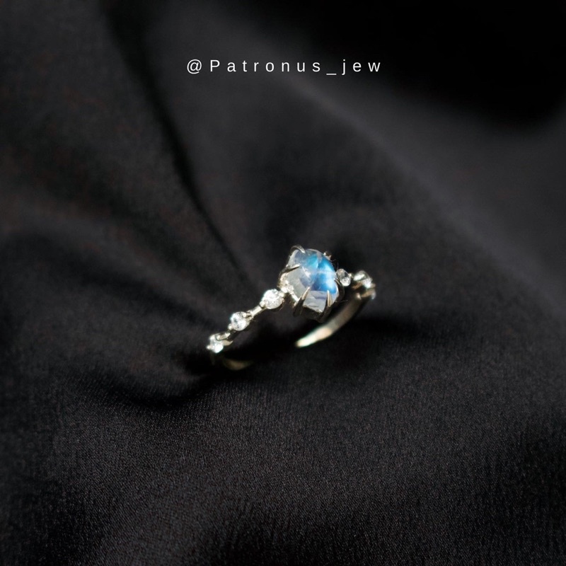 Nhẫn Moonstone Princess NMPO22A Patronus Jewelry