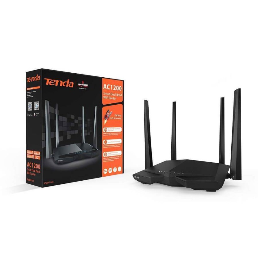 Bộ phát wifi Tenda AC6 xuyên tường (4 Ang-ten )