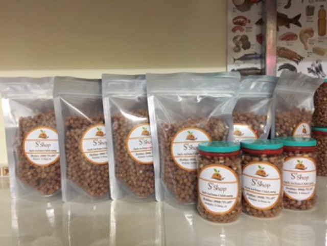 Đậu phọng chấy muối tỏi 500g