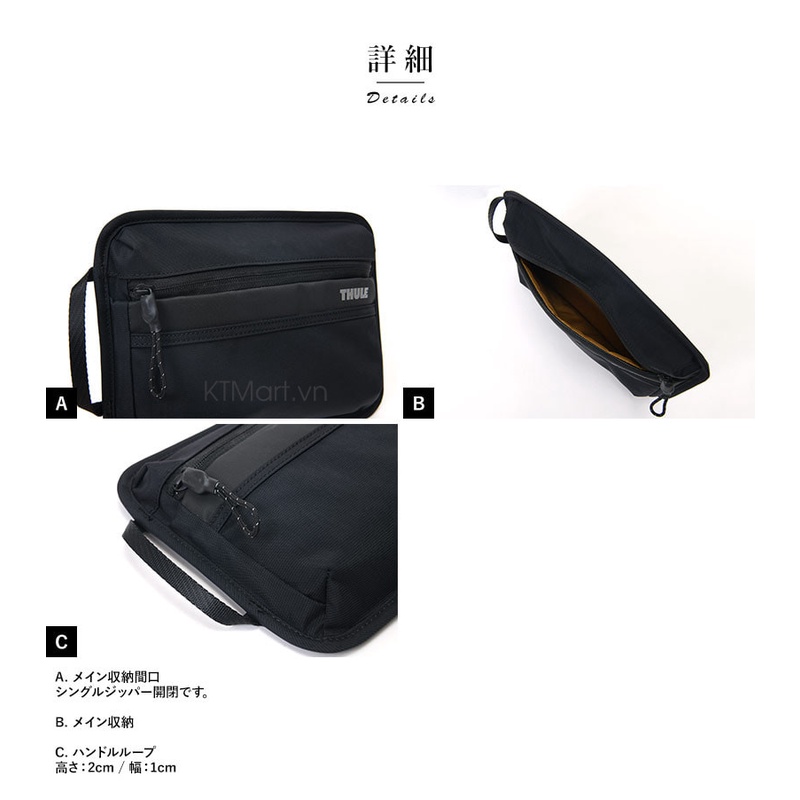 Túi đựng phụ kiện Thule Paramount Cord Pouch Medium 3204224