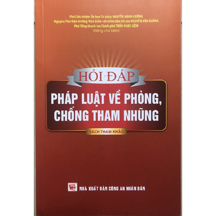 Sách hỏi - đáp pháp luật về phòng, chống tham nhũng