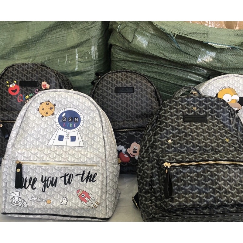 Balo QSN đủ mẫu tặng kèm móc khoá ngựa • SẴN •