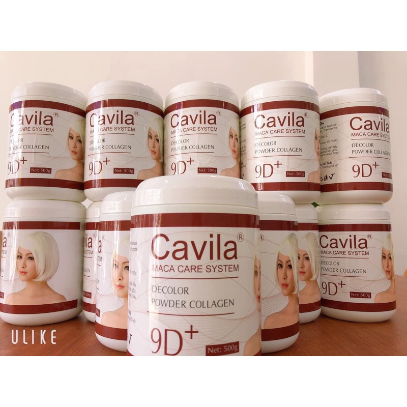 BỘT TẨY TÓC 9D COLLAGEN MACCA CARE SYSTEM CAVILA