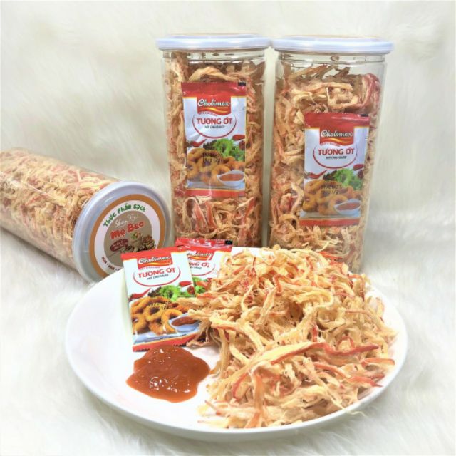 hủ PET300gr mực hấp nước dừa