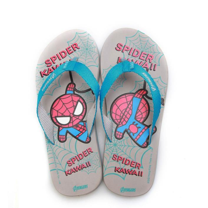 Dép Xỏ Ngón Chống Trượt In Hình Người Nhện Marvel Thời Trang Cá Tính Ngoài Trời