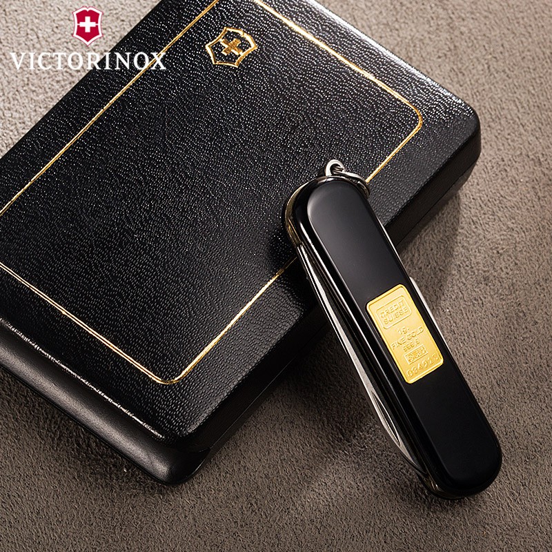 Dao đa năng VICTORINOX Classic with Gold Ingot 1 gram 0.6203.87 (58 mm)