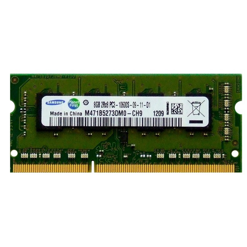 Ram Laptop Samsung Kingston Hynix 8GB 1333MHz PC3-10600 1.5V - Bảo hành 36 tháng