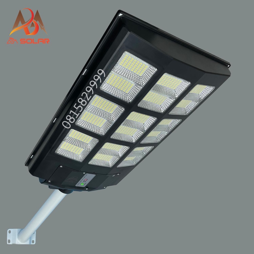 [900W] Đèn Năng Lượng Mặt Trời Liền Thể, Đèn Sân Vườn Công Suất Lớn, Chống Nước IP 67, Cảm Biến Chuyển Động - ABM