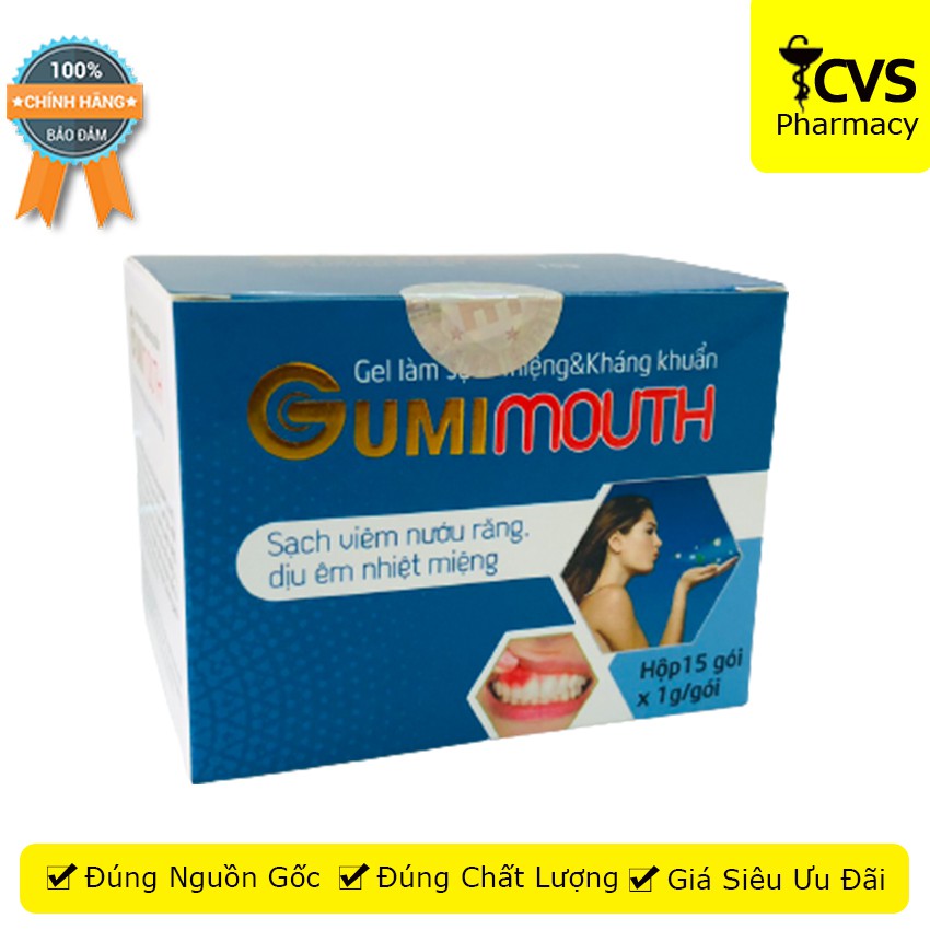 Gumimouth - Sạch Viêm Nướu Răng, Dịu Êm Nhiệt Miệng - cvspharmacy