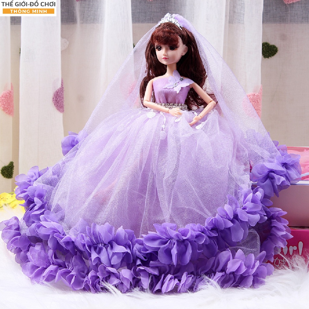 Đồ chơi búp bê barbie công chúa 45CM cao cấp cho bé gái