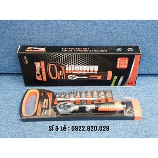 Kapusi-Bộ đầu tuýp 12 chi tiết cao cấp