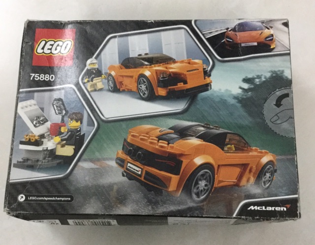 Lego Speed Champions 75880 - Bộ xếp hình Lego Xe đua McLaren
