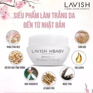 Kem dưỡng Trắng Face Ngày Nhật Bản - Lavish H Baby (45g) - Uy Tín - Chất Lượng - Hoàn Trả 7 ngày