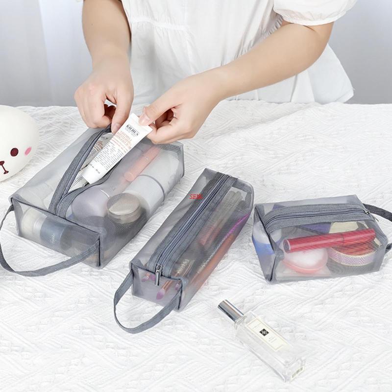 Túi Đựng Mỹ Phẩm Trong Suốt Tiện Dụng Khi Đi Du Lịch