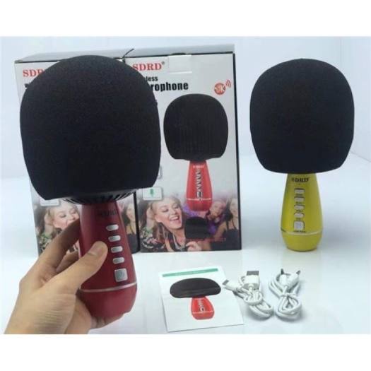 Loa Micro SDRD SD- 105 Bluetooth Live Stream Âm Thanh Hay Chất Lượng Ổn Định, Thiết Kế Đẹp Mắt Ấn Tượng