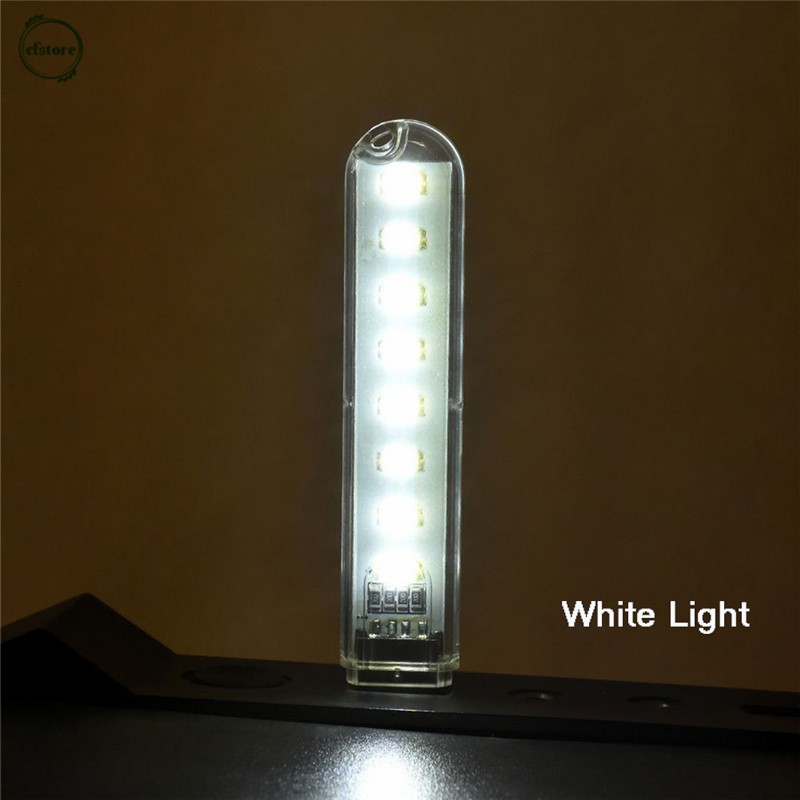 Đèn led 8 bóng DC 5V cổng USB chất lượng cao