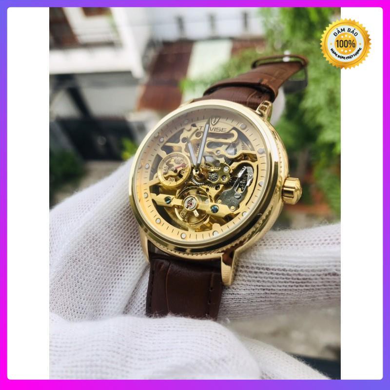 [ Đồng Hồ Cơ ] Đồng hồ nam tevise chính hãng automatic dây da [ Đồng Hồ Nam Cao Cấp] | BigBuy360 - bigbuy360.vn