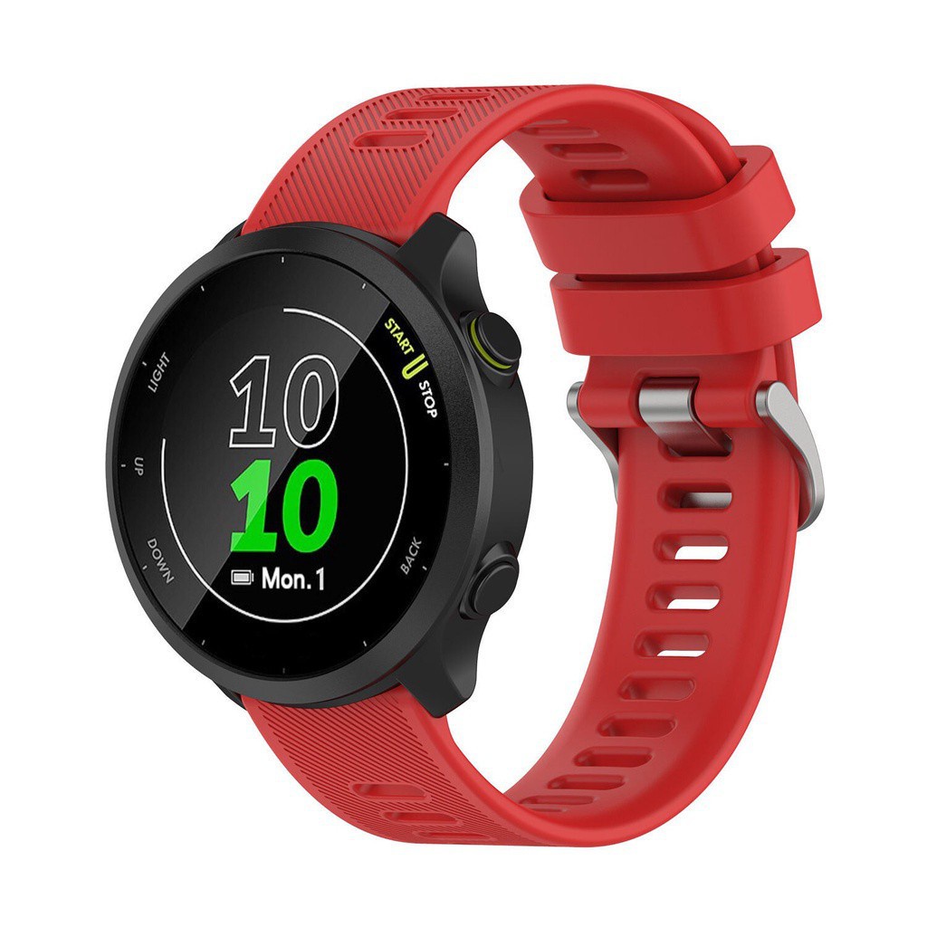 Dây đeo silicon 20mm cho garmin Forerunner 158 55 245 245m 645 Vivoactive 3 / Garmin Venu Sq