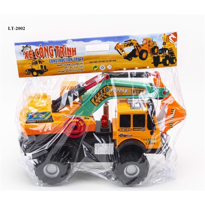 Bịch Xe cẩu cỡ lớn đồ chơi bé trai