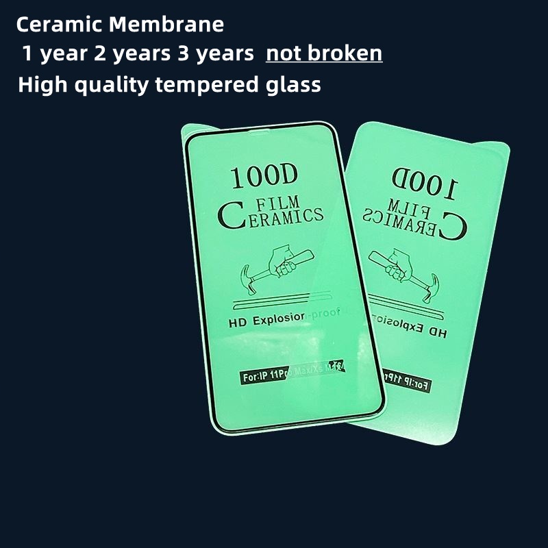 Kính Cường Lực 100D HD Bảo Vệ Màn Hình iphone 13 12 11 Pro Max 13 12 Mini X XS XR XS Max 6 7 8 Plus