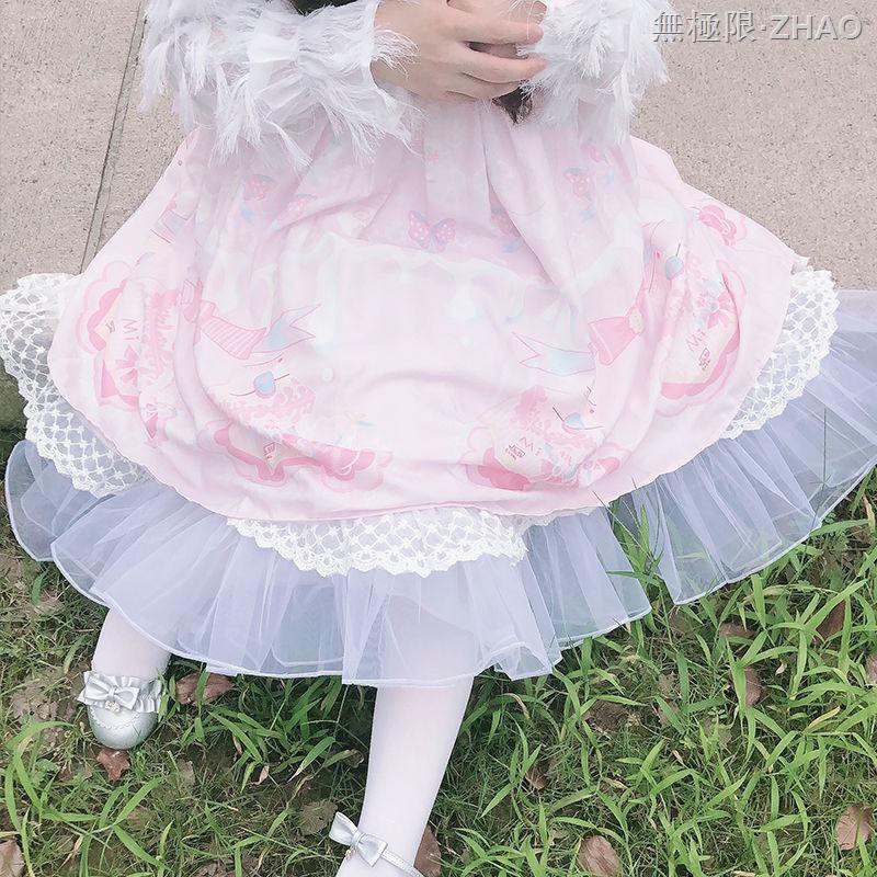 Đầm lolita màu trắng thiết kế xinh xắn thời trang | BigBuy360 - bigbuy360.vn