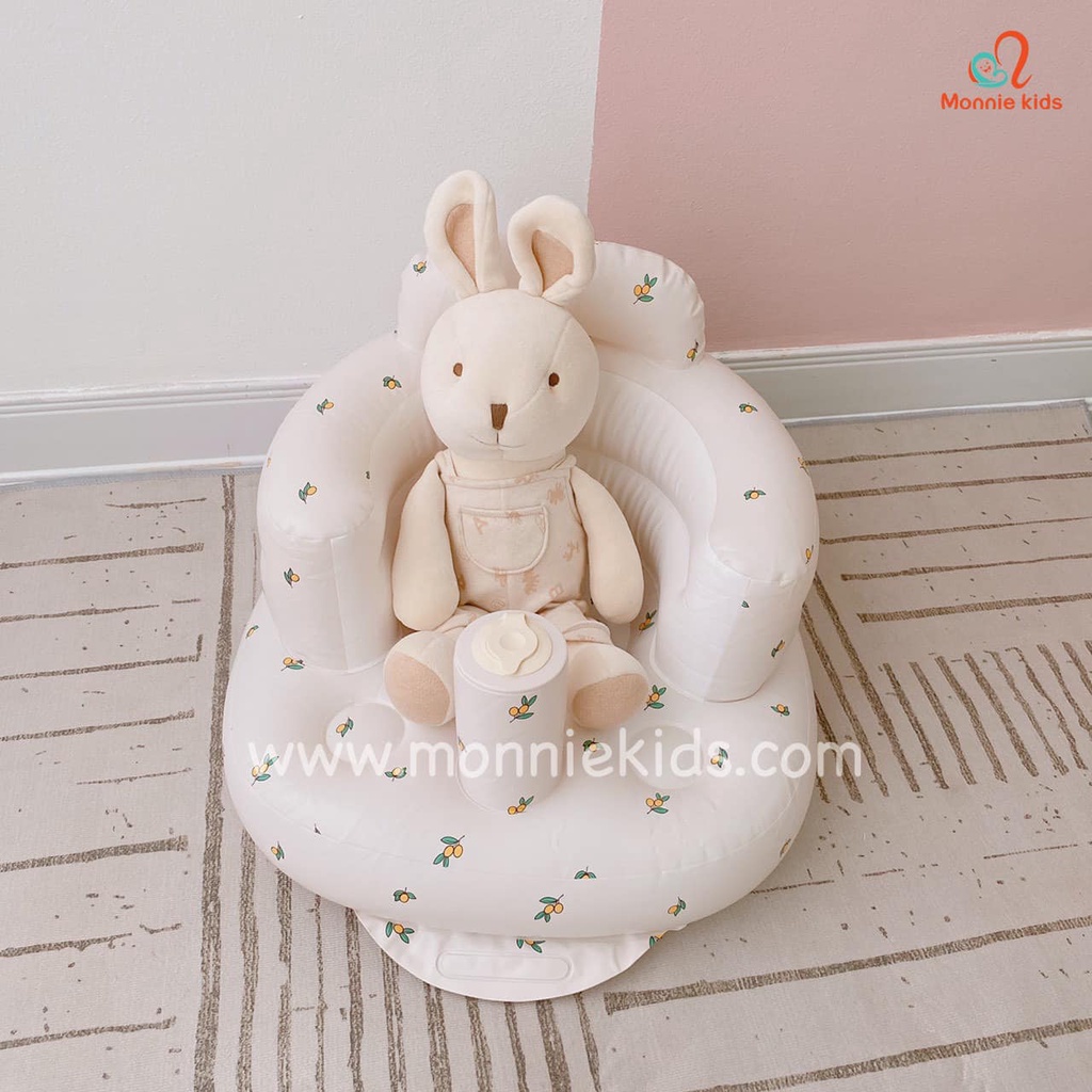 Ghế hơi tập ngồi cao cấp Playing họa tiết Gấu / Tulip / Oliu nội địa Trung