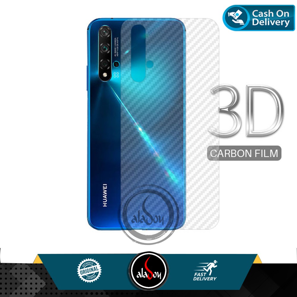 Kính Cường Lực 3d Bảo Vệ Mặt Sau Điện Thoại Huawei Nova 5t