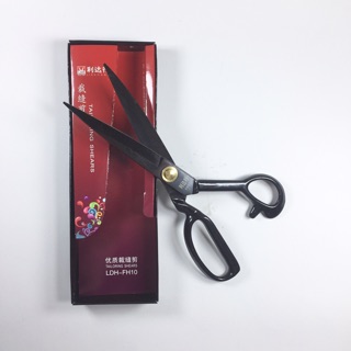 Kéo cắt vải 10" lưỡi đen cao cấp ldh-fh10