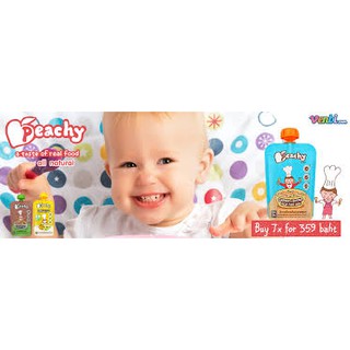 Súp cá hồi và gạo lứt (Peachy) - 125g