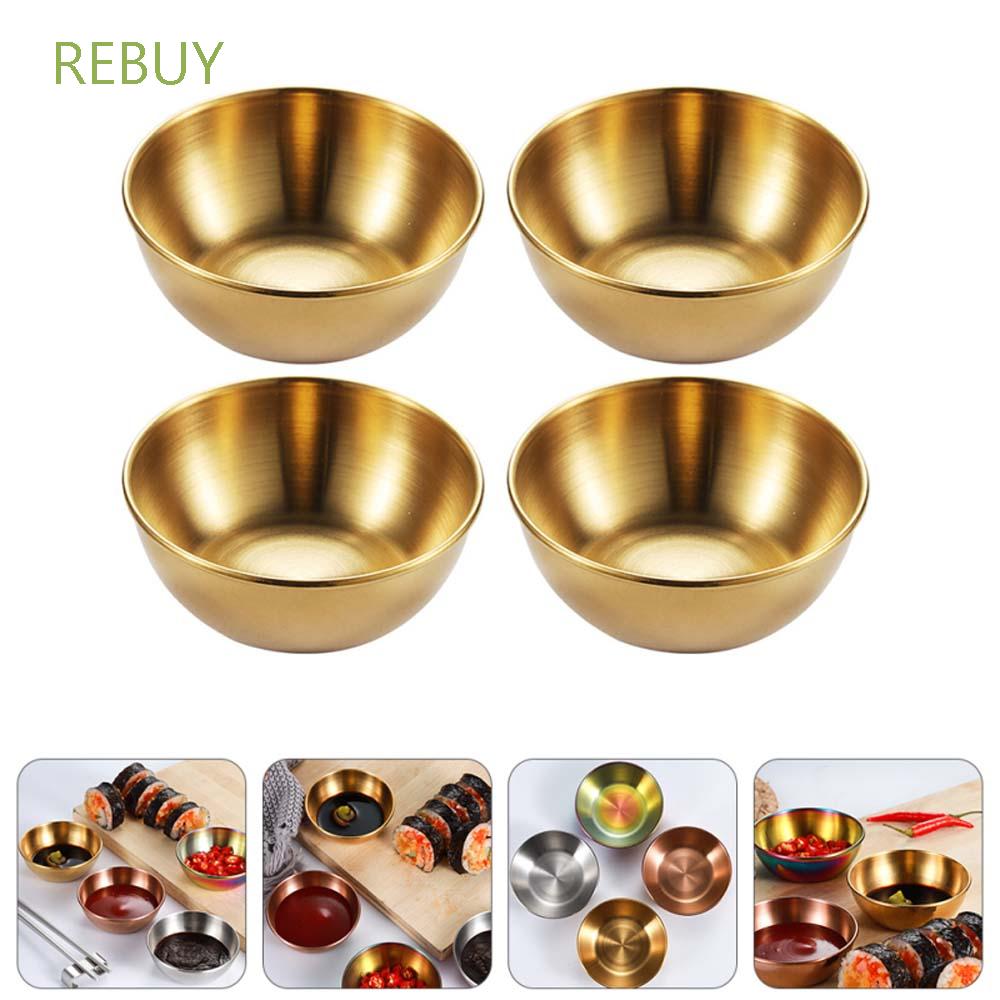 1 / 4 Chén Đựng Nước Chấm Hình Tròn Nhiều Màu