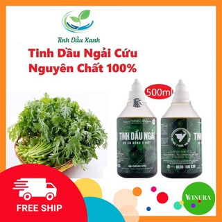 Tinh Dầu Ngải Cứu Nguyên Chất 550ml | Tinh Dầu Xanh