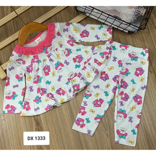 Set đồ bộ dài carter's của bé gái
