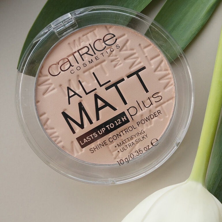 Phấn Phủ Kiềm Dầu Hoàn Hảo Catrice All Matt Plus Shine Control Powder 10g #010 Trasparent